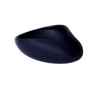 Strumento di pesatura per chicchi di caffè in silicone flessibile con design resistente alle fuoriuscite, impugnatura ergonomica e base piatta sicura per la bilancia (nero)