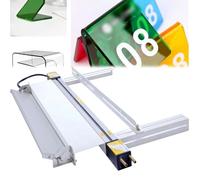 Strumento di piegatura manuale in plastica con riscaldatore per lastre in acrilico e PVC, ideale per realizzare cartelli e progetti fai da te