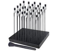 Strumento di pittura per modelli con supporto e 26 clip a coccodrillo, clip a coccodrillo con supporto porta pezzo per modellismo(7,87 x 5,9 pollici)