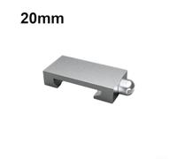 Strumento di posizionamento del righello in acciaio con blocco limite per una precisione in linea retta, realizzato in acciaio al carbonio leggero (20 mm)