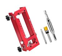 Strumento di posizionamento regolabile per cerniere di porte in metallo, adatto per errori di installazione su vari strumenti di allineamento delle cerniere dell'armadio