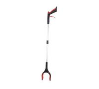 Strumento di presa Grabber Reacher leggero e pieghevole, impugnatura con punta magnetica, braccio estensione, ausili for raggiungere gli oggetti(Rosso)