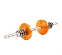 Strumento di pressione per sterzo per bici anodizzato, per forcelle dritte e affusolate, con staffa centrale installatore per coppe da 37 mm a 52 mm su telai da mountain bike, con set completo di