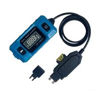 Strumento di prova automobilistico con lo schermo LCD retroilluminato blu e l'illuminazione anteriore per il controllo dell'attivazione del relè e della funzione del solenoide