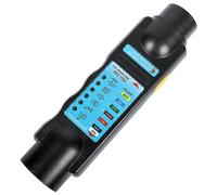 Strumento di Prova del rimorchio a 7 Pin 12v, DIN ISO 1724, Tester diagnostico di Collegamento del Circuito Presa Spina 7 Pin Stile Europeo per roulotte Auto