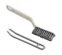 Strumento di pulizia 2 in 1 spazzola progettata per la rimozione delle macchie di pareti e pavimenti con funzionalità di taglio dei capelli (bianco)