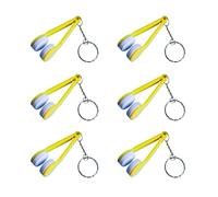 Strumento di pulizia degli occhiali - Pulizia dello spettacolo di | 6 pezzi Spettacoli Cleaner Emprent Eraser Con portachiavi, Portatili Occhiali Accessori Soft Not-Cratch Pulizia Tool Per