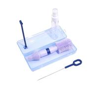 Strumento di pulizia del biberon per bambini, spazzola rotante con setole morbide e stendibiancheria incluso, assicura un set completo di biberon per neonati