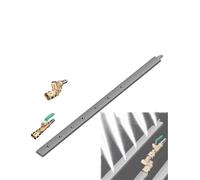 Strumento di pulizia del serbatoio dell'acqua for auto altamente efficiente e non smontabile, asta di pulizia del radiatore acqua e aria, tubo di lavaggio del radiatore in acciaio inossidabile, lancia