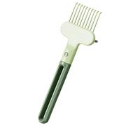 Strumento Di Pulizia Della Spazzola Da 2 In 1 - Pettine A Doppio Uso Perr Depilazione Di Polvere E Capelli, Accessorio Per Toelettatura Leggera Per Vanità Della Camera Da Letto Del Bagno | Ideal F0r D