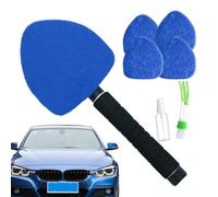 Strumento di Pulizia per Parabrezza Interni | Retrattile per Vetri Sportivi - Pulitore Parabrezza Staccabile per Specchio Finestra Portiera Interno Esterno Camion Barca Camping-Ca