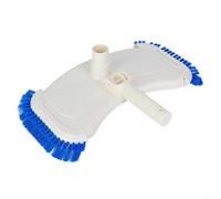 Strumento di pulizia per piscine Deluxe Vacuum Head con spazzole laterali e facile fissaggio