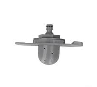 Strumento di pulizia per WC in plastica grigia progettato per modelli Thetford C250 e 260 con impugnatura ergonomica per una facile manovra ed efficace rimozione degli accumuli in spazi compatti (1 pz