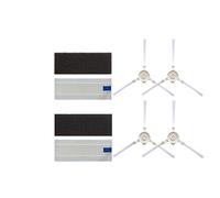 Strumento di pulizia spazzola laterale filtro parti di ricambio per Tefal Rowenta 20 40 Serie Force sweep x3 robot aspirapolvere pezzi di ricambio accessori (colore: set 2)