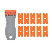 Strumento di pulizia UV OCA, raschietto in plastica a doppio filo, compatto e resistente, strumento di pulizia multifunzione con lame angolate,
