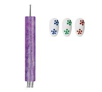 Strumento di punteggiatura per unghie - Strumenti per manicure a punta fine per strass | Penna a puntini da 1,5 mm - per donna fidanzata principianti, esperti, casa, salone di viaggio