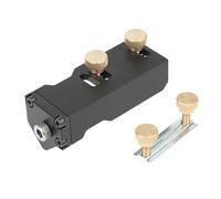 Strumento di punzonatura manuale Guida trapano in alluminio per alluminio che aumenta la creazione di mobili Strumento di precisione Kit di punzonatura per mobili