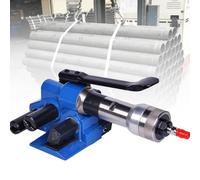 Strumento di reggiatura tenuto in mano pneumatica della pressa per balle per balle di tensione, tensione massima 6800N, larghezza del legame 10-32mm, movimentazione efficiente della borsa della fibra