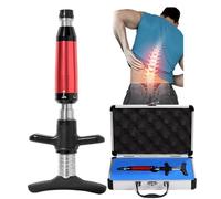 Strumento Di Regolazione Chiropratica, Massaggiatore Manuale Per Colonna Vertebrale A 6 Livelli, Massaggiatore Di Correzione Attivatore Della Schiena Per Scoliosi, Forza Regolabile 50-300 N,Red