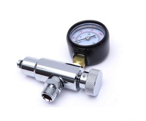 Strumento di regolazione del regolatore basato su manometro 300 PSI per immersioni subacquee calibrazione secondo stadio e uso standard di tubi ad alta pressione (solo display)