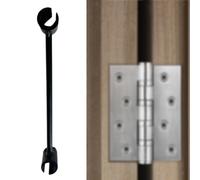 Strumento di regolazione della cerniera della porta da 290 mm, robusto e