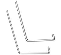 Strumento di regolazione della finestra in acciaio resistente regolatore 4 mm curvo interno esagonale chiave esagonale di precisione durevole strumento hardware