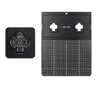 Strumento di regolazione della piastra di bloccaggio per tacchetti SPD con compatibilità per pedali look, fornendo una calibrazione accurata per un efficace posizionamento delle tacchette (per MTB)