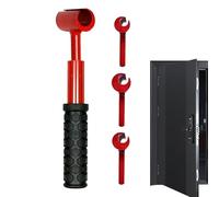 Strumento di regolazione della porta, chiave di regolazione delle cerniere multi-dimensione, chiave robusta riparazione interstizio porta per la manutenzione di mobili e armadi