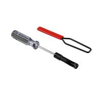 Strumento di regolazione della valvola del dado di bloccaggio in acciaio inossidabile Chiave di gioco della valvola scanalata da 10 mm per motori di auto giapponesi Strumento manuale automobilistico