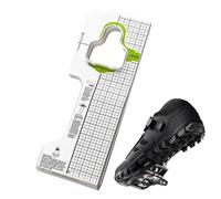 Strumento di Regolazione Tacchette per Mettere a Punto Ogni Tacchetta Indipendentemente, Presenta un Design Ergonomico "Due Piedi Separati" per SPD Mountain Bike & Ciclismo su Strada , Strumento