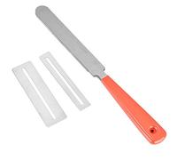 Strumento di rettifica per chitarra, kit di protezioni per tastiera per tasti per chitarra, strumento di riparazione per chitarra Set di file per chitarra 1 strumento di rettifica e 2 guarnizioni