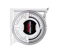 Strumento di ricerca angolare, goniometro e inclinometro analogico professionale, 3,7 pollici, ad alta precisione, inclinazione manuale per costruzione, ingegneria e falegnameria