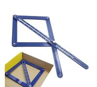 Strumento di ricerca angolare - righello quadrato diagonale con di | MITER ACCURO MITER SEAD SEVE COMPLEGGIO | Larco di misurazione 10 ° -170 ° largo | Uso di costruzione di costruzione pe
