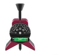 Strumento di ricerca del centro del tubo con goniometro regolabile per l'allineamento del tubo, impugnatura magnetica per superfici metalliche, adatto per tubi da 1-1/2" a 6"