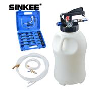 Strumento di riempimento dell'olio per trasmissione pneumatica Kit di strumenti per pompa di ricarica per erogatore di fluidi da 10 litri con adattatore ATF da 13 pezzi