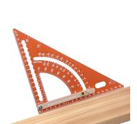 Strumento Di,Righello Triangolare In Alluminio Regolabile Per Carpenteria, Combinata per Cornici e Strutture - Per Professionisti Amatoriali E Utenti