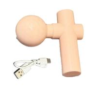 Strumento di rilascio muscolare, Massaggiatore ricaricabile USB, Piccolo dispositivo di massaggio, Rilassatore muscolare elettrico, per palestra domestica, Strumento di massaggio sportivo,