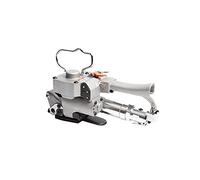Strumento di rilegatura elettrico, pressa pneumatica portatile A19, pressa pneumatica per termofusibile, macchina per reggia in acciaio e plastica PET, accessori del produttore, istruzioni allegate,
