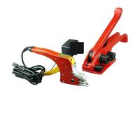 Strumento di rilegatura elettrico, Sigillante manuale for reggiatrice for balle a fusione calda for reggiatrici elettriche senza fibbia con cinturino in PP Sigillatore tenditore per cinghia da imballa