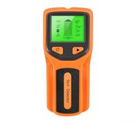 Strumento di rilevamento 5 in 1 da parete con display LCD per individuare borchie in legno, fili AC e oggetti metallici (arancione)