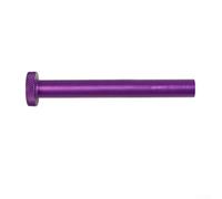 Strumento di rimozione ammortizzatore forcella in alluminio per gambe inferiori per modelli FOX 32/34 Ammortizzatore laterale M8/M10 protezione filettatura viola (C 117 mm* M8)