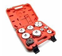 Strumento di rimozione chiave tipo coppa filtro olio azionamento 3/8" set 9 p...