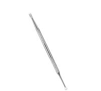 Strumento di rimozione cuticole doppio per cuticole Pusher Politis Remover in acciaio inox per la cura delle cuticole per il salone di uso domestico