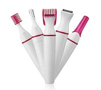 Strumento di rimozione dei capelli elettrico alimentato a batteria portatile rasoio per capelli per donne vacanza facile da usare