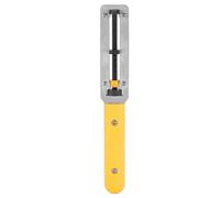 Strumento di rimozione del back -orologi regolabile Strumento in lega di orologio in acciaio Remover Apri per manutenzione della sostituzione della batteria (Manico giallo)