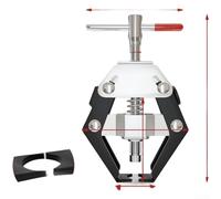 Strumento di rimozione del braccio del tergicristallo regolabile resistente con materiale trattato termicamente in acciaio al carbonio per rimuovere i bracci del tergicristallo imbullonati in modo