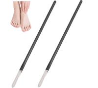 Strumento di rimozione del mais da 2 pezzi, coltello a pedicure in acciaio inossidabile non slip, bisturi a piede affilato da 6 pollici, strumenti di pedicure professionali sostitutivi per il ne