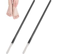 Strumento di rimozione del mais da 2 pezzi, coltello a pedicure in acciaio inossidabile non slip, bisturi a piede affilato da 6 pollici, strumenti di pedicure professionale di sostituzione per il col