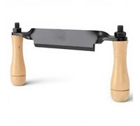 Strumento di Rimozione del Raschietto di Corteccia di Corteccia, Impugnatura Comoda Facile da Usare Efficiente Utensile Rasatura Durevole Versatile Affilato per la Lavorazione del Legno (Tipo dritto)