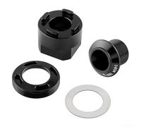 Strumento di rimozione del tappo della pedivella per sistemi SRAM per movimento centrale che supporta prestazioni costanti nella manutenzione della bici (E-Black)